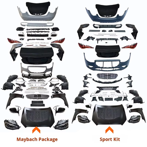 Para mercedes-benz Clase S W221 06-13 actualización a W223 <span class=keywords><strong>Maybach</strong></span> modelo 21 modelo deportivo envolvente parachoques delantero modificado antiguo a nuevo - Product Image 4