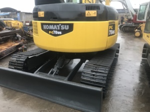 Excavadora Hidráulica Usada Komasu PC78US, 90% Nueva, Bien Mantenida, Origen Japón, Mini Excavadora para Trabajos de Ingeniería - Product Image 5