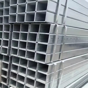 ท่อสี่เหลี่ยมชุบสังกะสีแบบจุ่มร้อนเกรดอุตสาหกรรมสำหรับการก่อสร้างทางทะเลและชายฝั่ง - Product Image 3