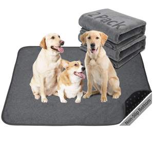 Almohadillas lavables para mascotas, 2 paquetes de almohadillas reutilizables para entrenamiento de cachorros, antideslizantes - Product Image 2