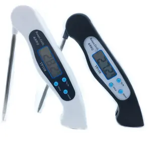 Складной пищевой термометр TP108, программируемый цифровой кухонный измеритель температуры для приготовления пищи, барбекю, мяса, вилки, барбекю