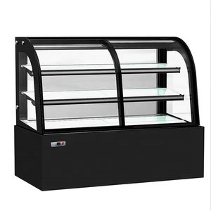 Comptoir TDG-1200 réfrigéré <span class=keywords><strong>professionnel</strong></span> incurvé vitrine en verre réfrigérateur vitrine - Product Image 2