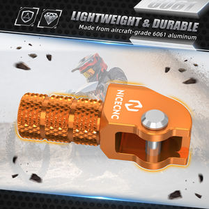 NICECNC pour <span class=keywords><strong>KTM</strong></span> EXC 300 2004-2024 <span class=keywords><strong>2023</strong></span>, levier de changement de vitesse réglable 10 mm, pointe EXC-F SX 125 <span class=keywords><strong>SXF</strong></span> 450 <span class=keywords><strong>350</strong></span> XC XCF XCW 500 XCW-F TPi 6D - Product Image 4