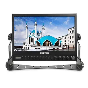 SEETEC P133-9HSD 13.3 inç Pro 1920x1080 SDI IPS ekran alüminyum tasarım profesyonel LCD Full HD direktörü yayın monitör