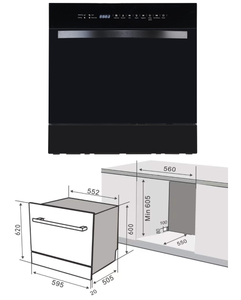 8 ensembles lave-<span class=keywords><strong>vaisselle</strong></span> Compact intégré lave-<span class=keywords><strong>vaisselle</strong></span> intégré - Product Image 3