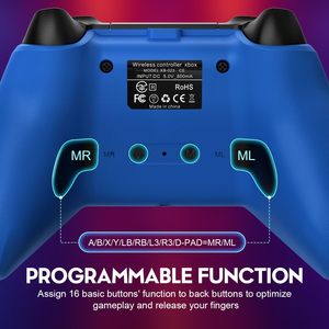 Coolrabbie 2.4G không dây BT Gamepad chơi <span class=keywords><strong>game</strong></span> trực tiếp kết nối PC Joypad phím điều khiển cho Xbox loạt S/x điều khiển không dây - Product Image 6