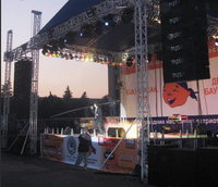 Offre Spéciale : Système de Treillis Scénique en Aluminium pour Événements Extérieurs et Festivals, avec Connecteurs Spigot, pour Éclairage et Affichage Scénique