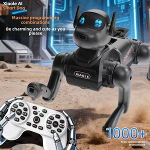 Robot Perro Inteligente <span class=keywords><strong>de</strong></span> Programación IA 2026 Novedad Transfronteriza, Juguete Eléctrico Metálico para Niños y Niñas, Regalo <span class=keywords><strong>de</strong></span> Simulación Mecánica 14 - Product Image 1