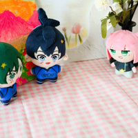Porte-clés en peluche personnalisé 10 cm, mini poupée en peluche anime mignonne, tenue de sport, figurine en peluche de haute qualité, jouet en peluche pour les fans, cadeau