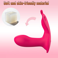 Vibrateur de culotte à commande par application, Godemiché vibrant, Stimulateur clitoridien, Masseur portable, Vibrateur pour la masturbation féminine, Jouet sexuel pour adultes