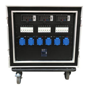 Distributor Daya Ava Stage Power Waterproof 63A 3 Fase DMX512, Distributor Daya 12 Saluran - Product Image 5