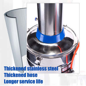 جهاز تقطير مياه أوتوماتيكي 380 فولت سعة 10/20 لتر، آلة تقطير مياه تجارية للمختبرات - Product Image 5