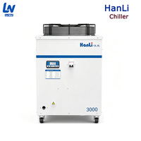 Hanli 15000W 20000W Pendingin Air Industri Kondisi Baru Pendingin Laser Peralatan Mesin Pemotong Laser Serat 1064nm 220V
