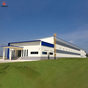 Chất lượng cao thép hội thảo kim loại kho xây dựng nhà tiền chế kho thép xây dựng kho - Product Image 6