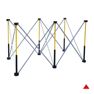 Tall Portable Folding Workstand , Collapsible Workbench, Construction table, Support, Sawhorse