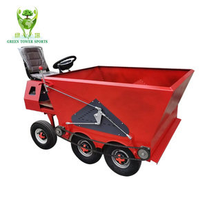 Machine de remplissage de gazon électrique de grande capacité de 1500kg répandant des granulés de caoutchouc de sable et de miettes pour la <span class=keywords><strong>pelouse</strong></span> artificielle <span class=keywords><strong>sur</strong></span> les terrains de sport - Product Image 1