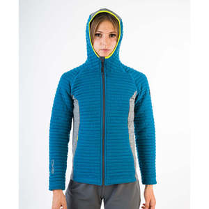 Presolana เสื้อฮู้ดมีซิปสำหรับผู้หญิง, เสื้อฮู้ดมีลายโลโก้ตามสั่งสำหรับฤดูใบไม้ร่วงฤดูหนาว - Product Image 3