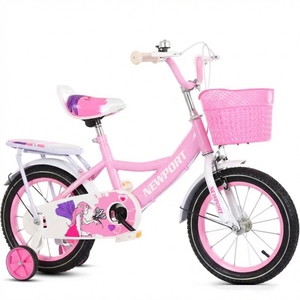 Vélo Enfant Style Sportif 12-20 Pouces Monovitesse Fourche Acier Freins V Doubles avec Pédales Roses Garantie 3-12 Ans - Offre Spéciale - Product Image 5