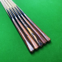Queue de billard anglaise en bois de frêne avec pointe de 10 mm, 145 cm, en une seule pièce, durable, pour le divertissement et le jeu professionnel