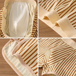 Caleçons Boxers Respirants en Coton Tricoté pour Hommes XXL, Taille Logotée à Rayures Carreaux, <span class=keywords><strong>Pyjama</strong></span> de Maison Grande Taille, Livrés en Sachet - Product Image 3