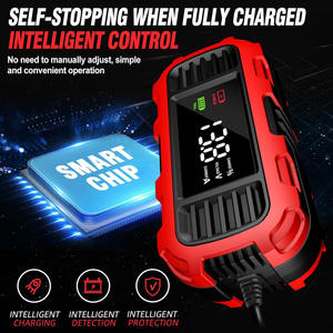 FOXSUR FBC1202E 12V/2A Smart Car <strong>Battery</strong> <strong>Charger</strong> Support Fully Automatic Trickle Lead-Acid <strong>Battery</strong> <strong>Charger</strong> - Product Image 6