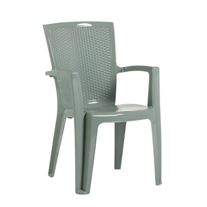 Chaise Vision en polypropylène couleur sauge - Product Image 1