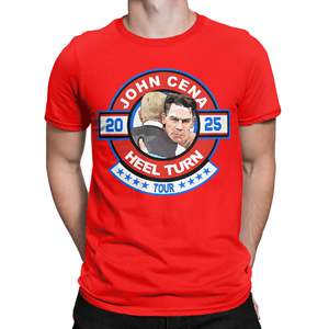 John Wrestling Cena Farewell Tour 2025 camiseta hombres UCME Casual poliéster Camiseta cuello redondo manga corta Camiseta 4XL 5XL 6XL Top - Product Image 5
