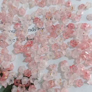 Perles de cristal de couleur et de taille et de forme mélangées perles de rocaille en verre pour enfants bijoux bricolage faisant du <span class=keywords><strong>muguet</strong></span> - Product Image 6