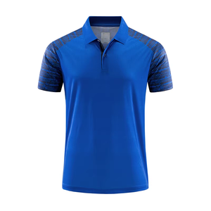 Polo en polyester respirant à séchage rapide, personnalisable, de qualité supérieure, à manches courtes, multicolores, pour hommes, été, golf, affaires, décontracté, quotidien - Product Image 2
