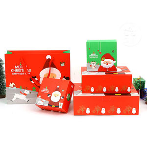 Custom Design and Printing Foldable Packaging Gift Christmas EVE Christmas Gift Box