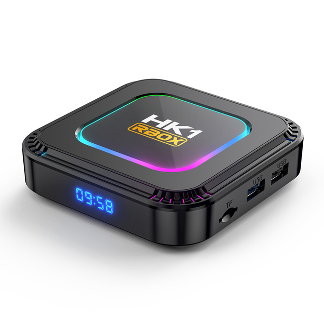 2023 New Android 13.0 HK1 Rbox K8 Set-Top Box RK3528 WiFi6 4GB RAM 32GB 64GB 128GB 8K 4K Smart OTT IPTV TV Box Android 12
