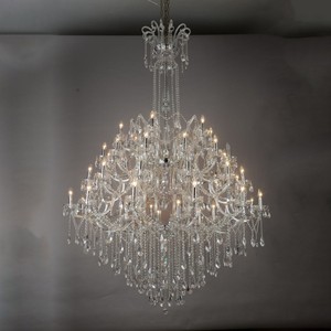 Bán buôn lớn Đèn Chùm Pha Lê dẫn 42 đèn hiện đại phòng ăn phòng khách ánh sáng trần ánh sáng sang trọng lịch thi đấu - Product Image 5