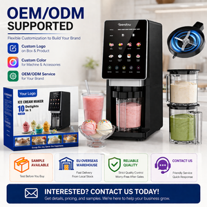 Máquina Automática para Hacer Helados y Postres Congelados Teendow, Capacidad de 650 Cuartos para Uso Doméstico, Máquina para Hacer Granizados - Product Image 1