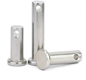 OEM thép carbon clevis Pin phẳng đầu với lỗ hình trụ pin chuyên nghiệp phát hành nhanh chóng t xử lý bóng Khóa Pin - Product Image 4