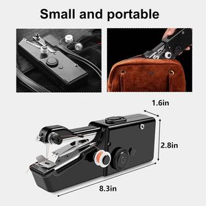 Nueva Máquina de Coser Eléctrica Portátil Mini de Cama Plana, de Una Sola Aguja, para Coser <span class=keywords><strong>a</strong></span> <span class=keywords><strong>Mano</strong></span>, Uso Doméstico, Fácil de Operar - Product Image 5