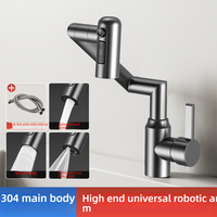 Robinet de cuisine intelligent en acier inoxydable de haute qualité pour maison conteneur extensible