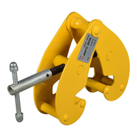 Pince de levage pour poutre en I de 10 tonnes, poignée de levage pour plaque d'acier, largeur réglable, outils verrouillables YC YS
