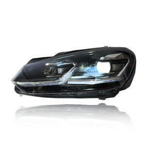Accessoires de voiture automatique SJC pour Volkswagen Golf 6 Mk6 2009-2012 assemblage de phares <span class=keywords><strong>modifier</strong></span> les lampes frontales <span class=keywords><strong>LED</strong></span> de haute qualité - Product Image 5