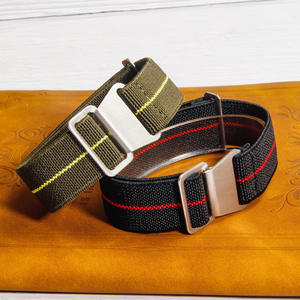 Bracelet de montre Marine French Force DNC de haute qualité Bracelet de montre Parachute élastique extensible 20mm 22mm - Product Image 2
