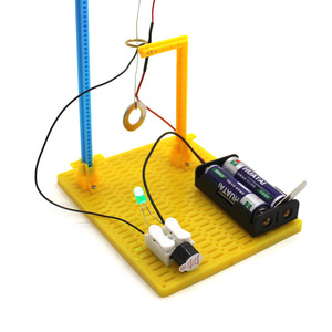 Kit de alarma sísmica DIY con luz y sonido para niños, experimento científico, juguete educativo de plástico, control manual, funciona con pilas, 7-9 años - Product Image 4