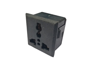 Presa Industriale FT-129 13A 250V Universale da Pannello 45mm*45mm da Tavolo in Rame Anti-Strappamento 1 Uscita Standard - Product Image 4