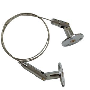 XINRONG Однопроводные панельные зажимы акриловые держатели для плакатов кабельные системы отображения для винного шкафа - Product Image 2