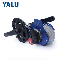 Kits de conversion de moteur de vélo électrique à assistance électrique pour la montée en montagne, à changement de vitesse, 36V 450W