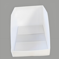 Usine MEILLEUR prix avant ouvert bleu Poly creux PP ondulé Coroplast boîte en plastique Durable Corflute boîte entrepôt cueillette bacs