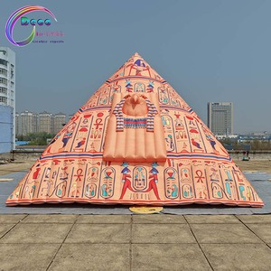 Modelo de Pirámide Inflable Gigante Personalizado, Gran <span class=keywords><strong>Edificio</strong></span> del Antiguo Egipto para Eventos al Aire Libre, Publicidad, Exhibición y Decoración - Product Image 1