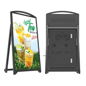 Mới nhất xách tay quảng cáo đưa ra 43 inch pin có thể sạc lại quảng cáo hiển thị Màn hình <span class=keywords><strong>LED</strong></span> Trong Nhà Kỹ thuật số biển hiển thị - Product Image 1