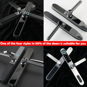 טביעת אצבע סיסמא וירטואלית מגנטי כרטיס מפתח קטן תכנית כדי לפתוח סגסוגת אלקטרוני אינטליגנטי דלת מנעול פונקצית קול - Product Image 6