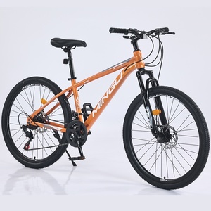 Vélo <span class=keywords><strong>MINGU</strong></span> 26/27,5 pouces tout-terrain à vitesse variable, cadre en acier au carbone, freins à disque doubles, pédales perlées, vélo pour étudiants - Product Image 3