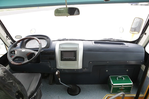 Dongfeng EQ6661ST6D 24-36 3 + 2 Seat 6,6 M Yuchai Euro 3 Diesel Front Engine School Bus con A/C Maxspeed 80 km/h en venta