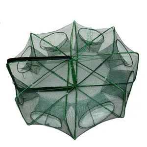 Fly Fishing Landing Net Portable Flying Fishing Net Bamboo Handle Fishing  Nets High Strength Large Triangular Network